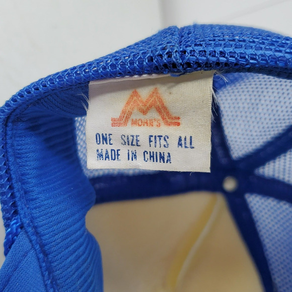 VTG Drager Backhoe Well Trenching Drilling Truck Rig Snapback Hat Trucker Cap - Picture 9 of 9